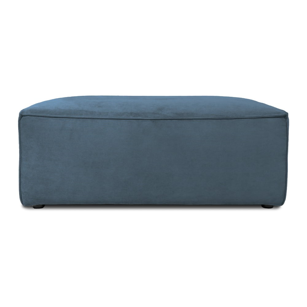 Kék kordbársony lábtartó Sting – Scandic