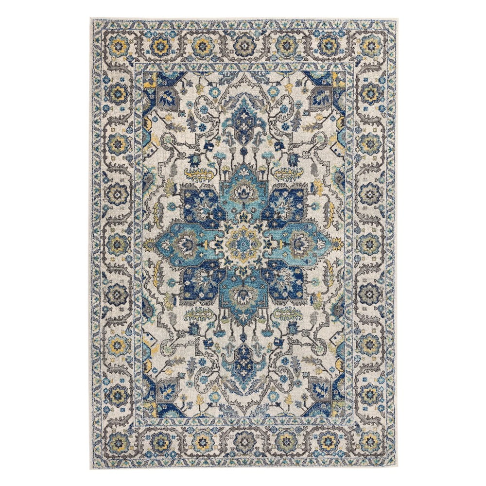 Kék szőnyeg 200x290 cm Nova Persian Blue – Asiatic Carpets