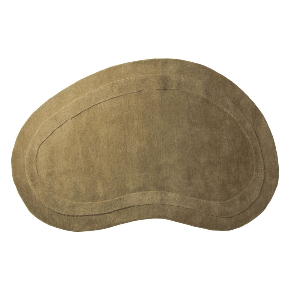 Khaki gyapjú szőnyeg 150x230 cm Cloria – Micadoni