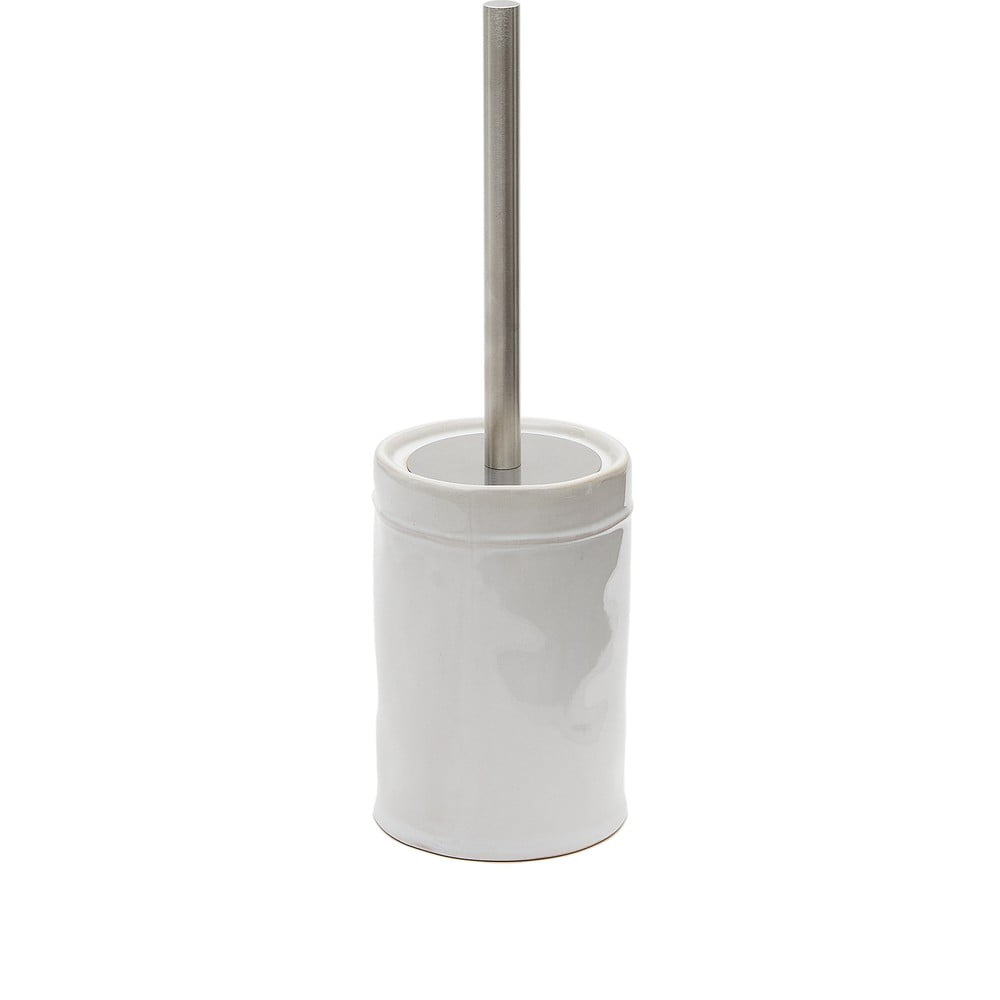 Krémszínű kerámia WC-kefe Savel – Kave Home
