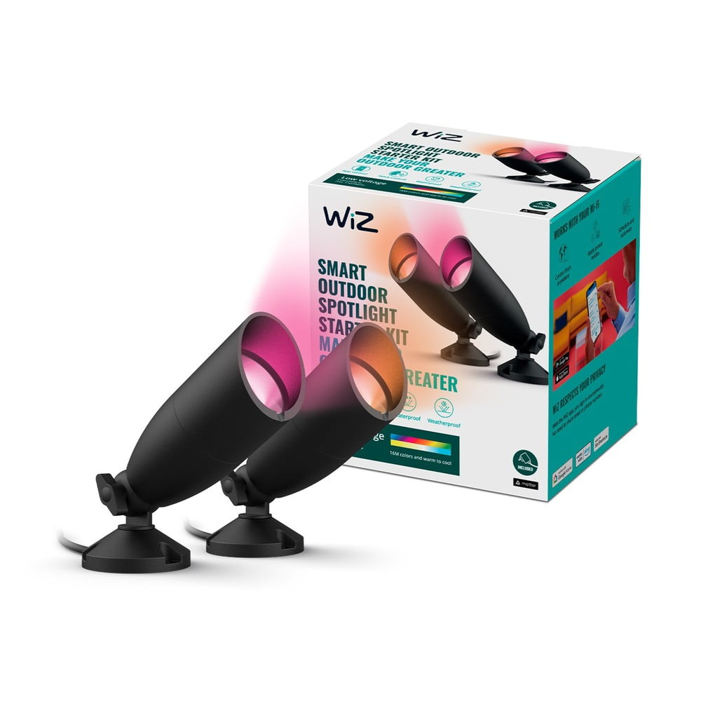 LED okos kültéri lámpa 5 W Ground Spot Starter Kit – WiZ