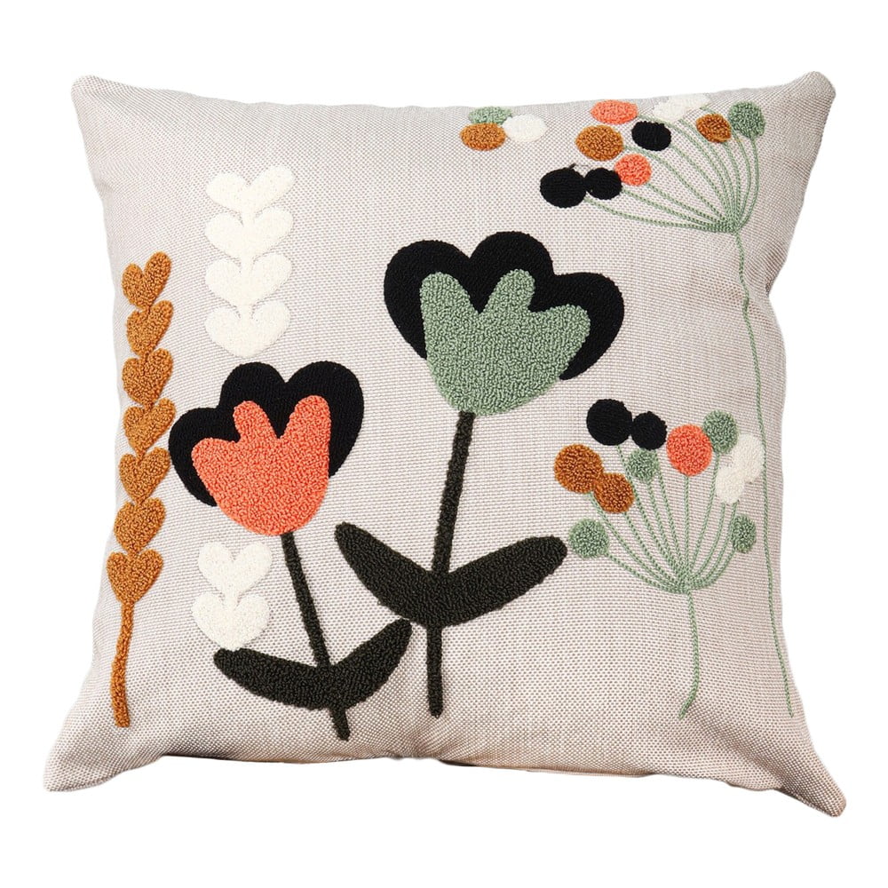 Len díszpárna 43x43 cm Lale – Mioli Decor