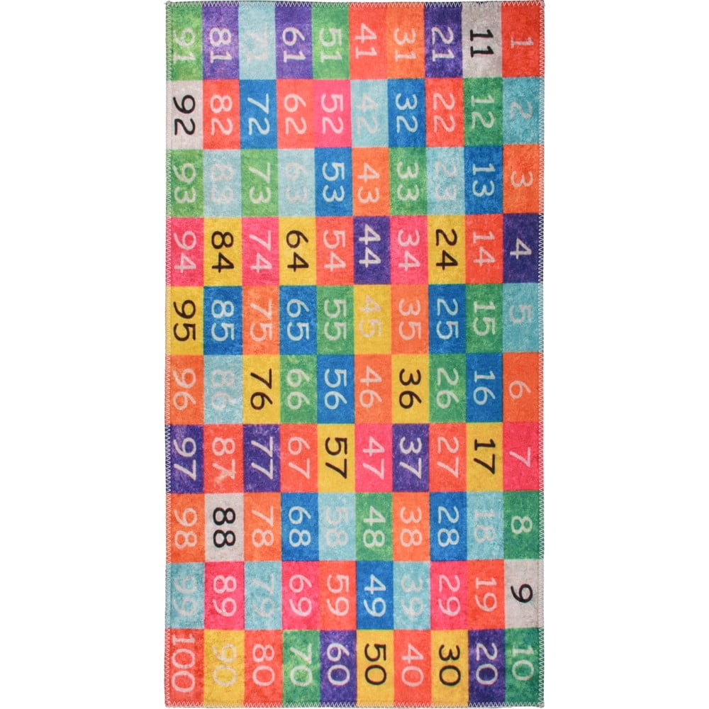 Mosható gyerek játszószőnyeg 160x230 cm One to Hundred – Vitaus