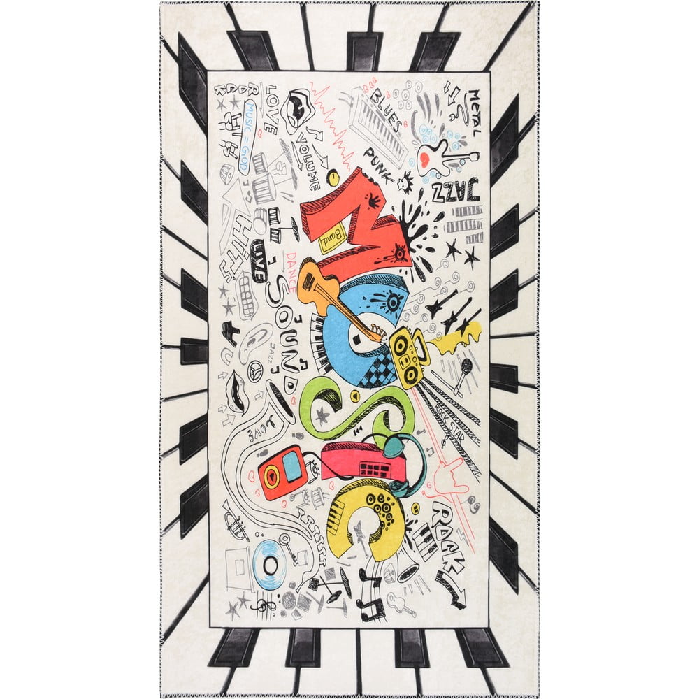 Mosható gyerek szőnyeg 120x180 cm Musical – Vitaus