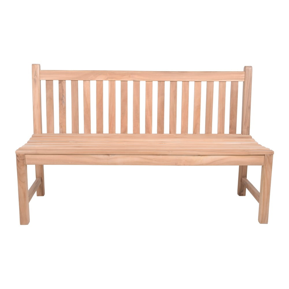 Natúr színű tömörfa kerti pad Solo – Garden Pleasure