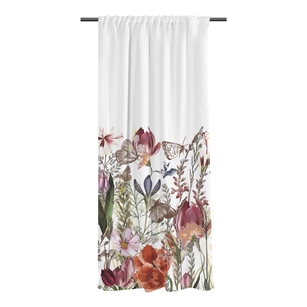 Pamut-szatén függöny 110x170 cm Floral – Butter Kings