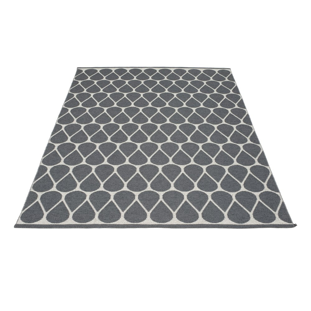 Sötétszürke kültéri-beltéri szőnyeg 180x275 cm Otis Granit – Pappelina