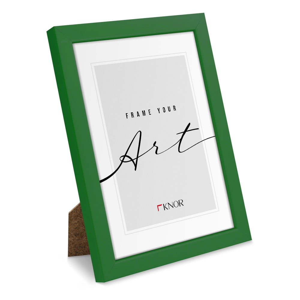 Zöld álló-fali képkeret 20x26 cm – knor