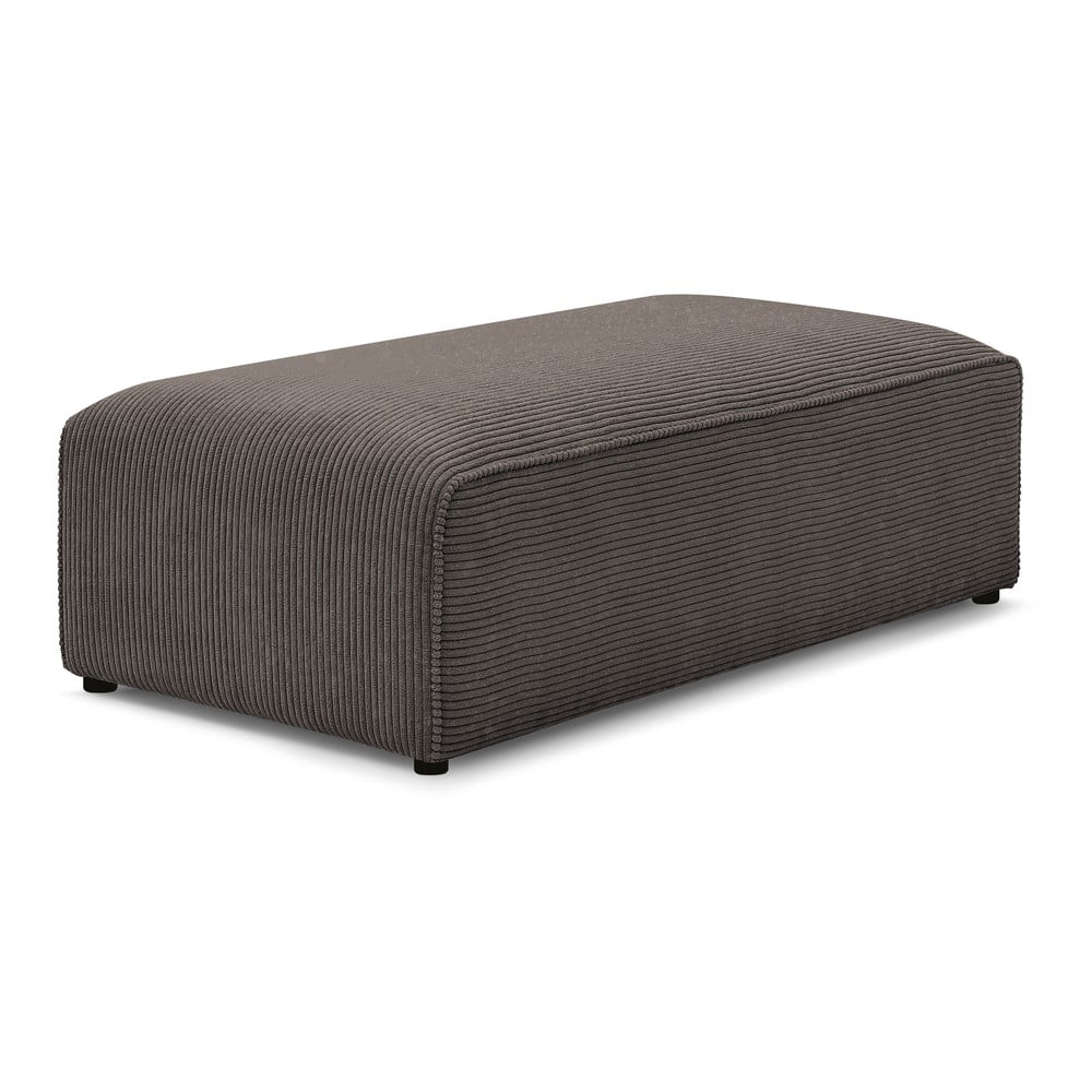 Barna kordbársony moduláris lábtartó Megeve – Bobochic Paris