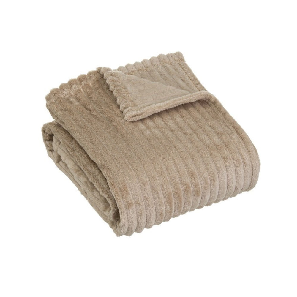 Barna mikroplüss takaró 130x160 cm Fur Velvet – Casa Selección