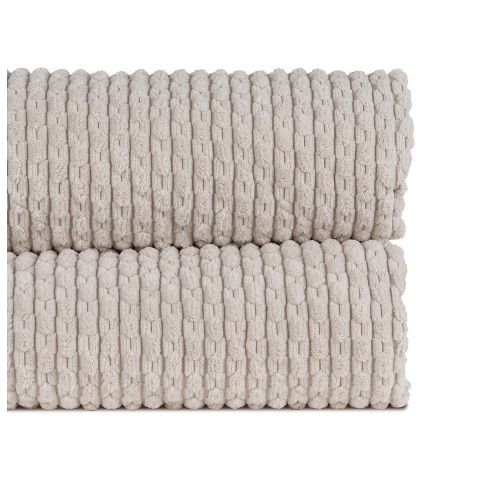 Bézs steppelt ágytakaró 180x260 cm – Ixia