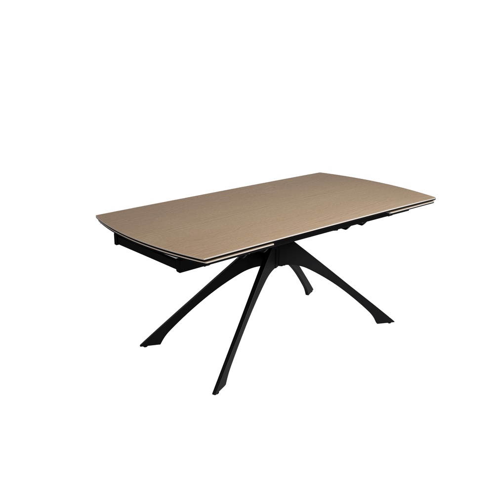 Bővíthető étkezőasztal hosszabbító asztallappal 90x180 cm Rocía – Ixia