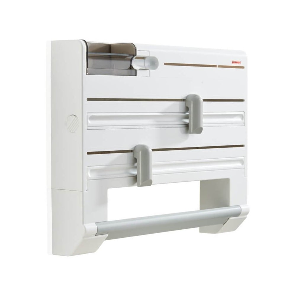 Fehér fali műanyag papírtörlő és fóliatartó Parat – LEIFHEIT