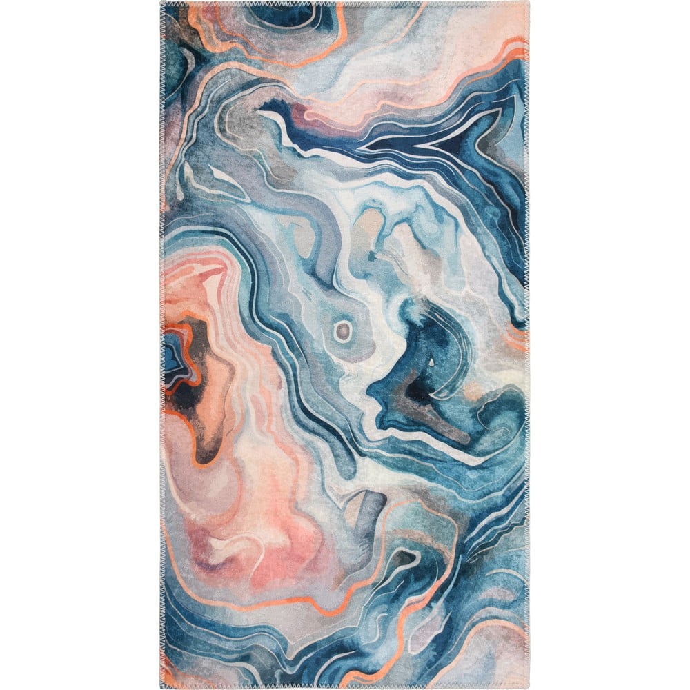 Kék-rózsaszín mosható futószőnyeg 80x200 cm Colors of Joy – Vitaus