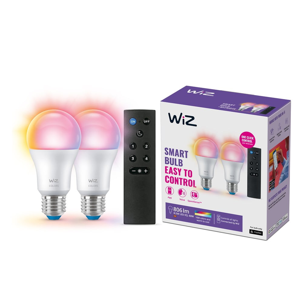 LED okos izzó szett 2 db-os E27