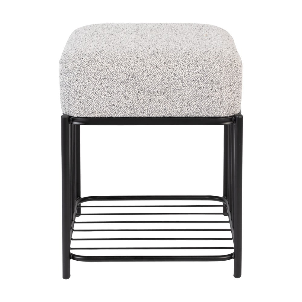 Világosszürke puff Milou – White Label