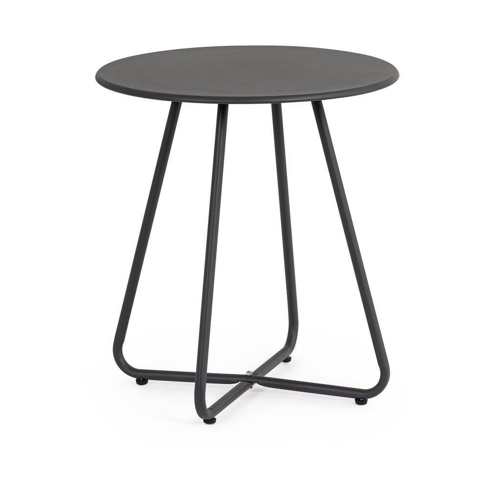 Acél kerek kerti kisasztal ø 45 cm Jable   – Bizzotto