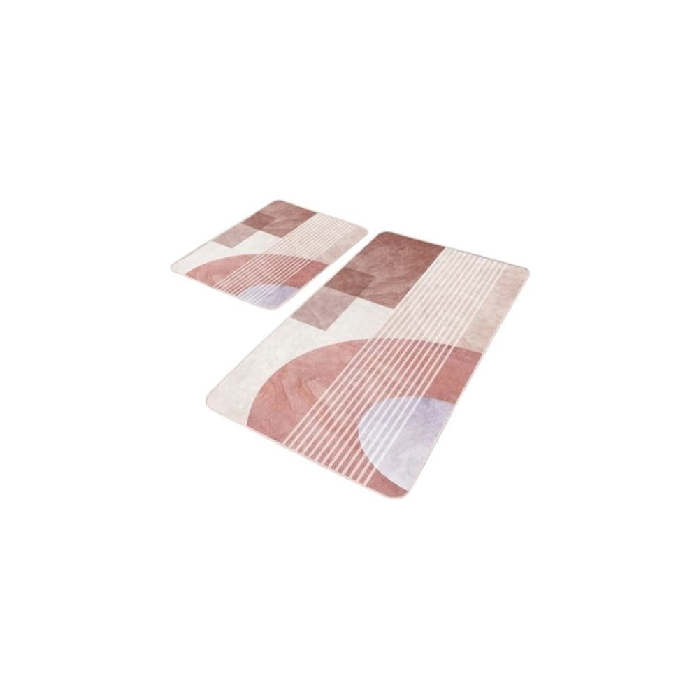 Bársony fürdőszobai kilépő szett 2 db-os 60x100 cm – Mila Home