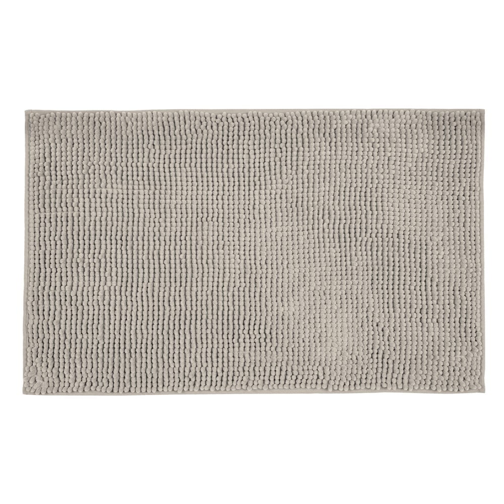 Bézs textil fürdőszobai kilépő 50x80 cm Chenille – Allstar