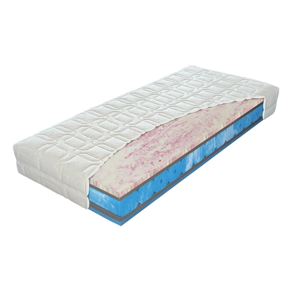 Közepes keménységű hab matrac 100x200 cm Octagon – Materasso