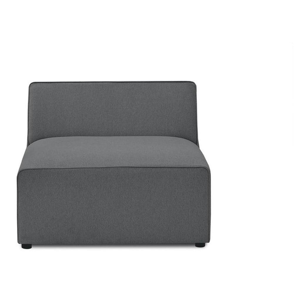 Sötétszürke kanapé modul (középső rész) Megeve – Bobochic Paris