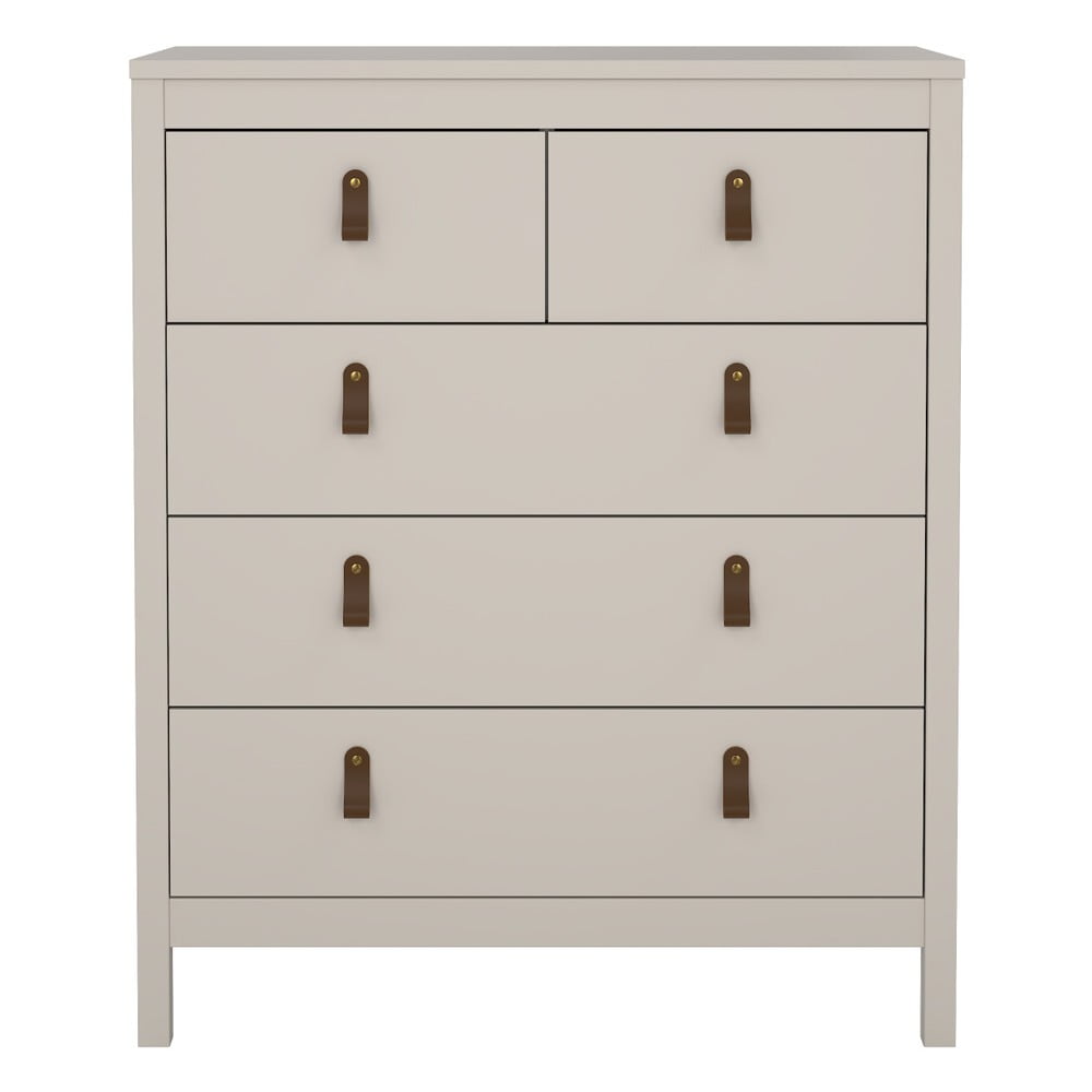 Szürkésbézs komód 82x99x38 cm Madrid – Tvilum