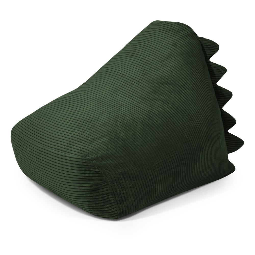 Zöld kordbársony gyerek babzsákfotel Snug 80 Dragon – SLOWDOWN