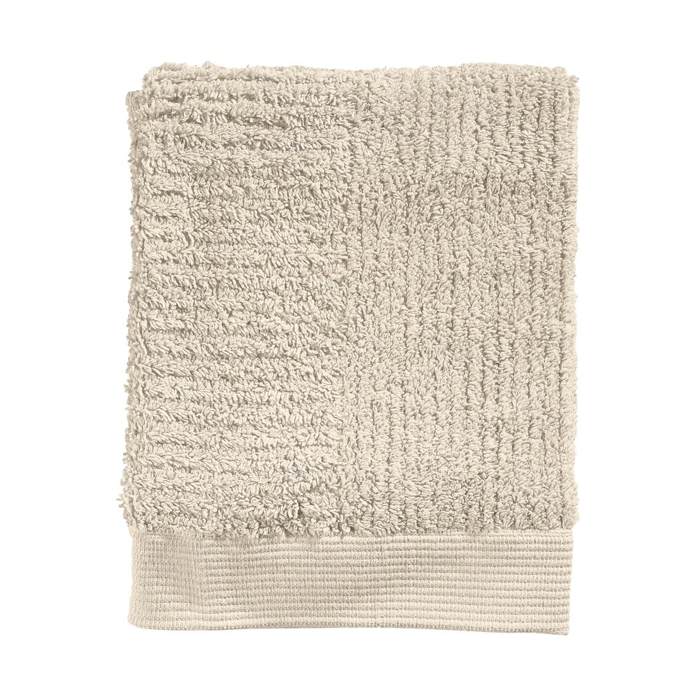 Bézs frottír pamut törölköző 50x70 cm Classic – Zone