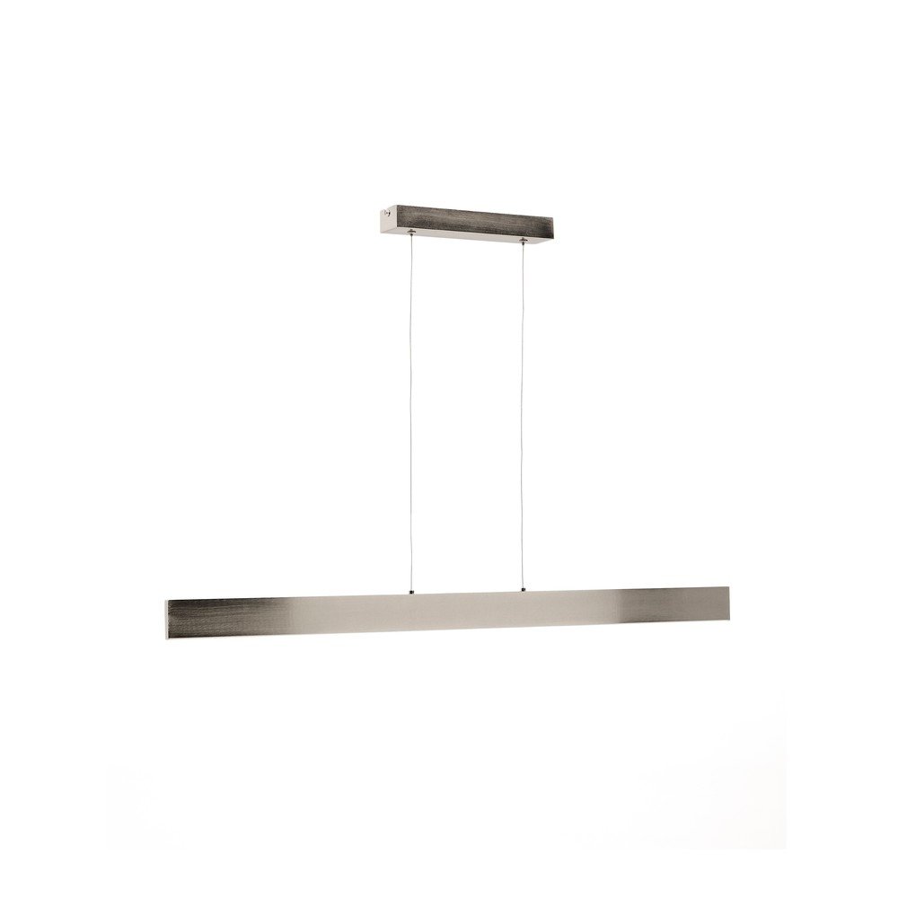 Ezüstszínű LED függőlámpa fém búrával Boadella – Kave Home