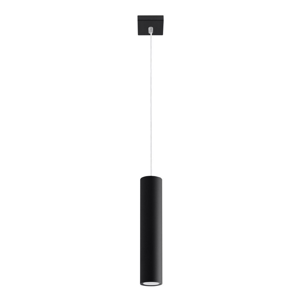 Fekete fém függőlámpa Castro – Sollux