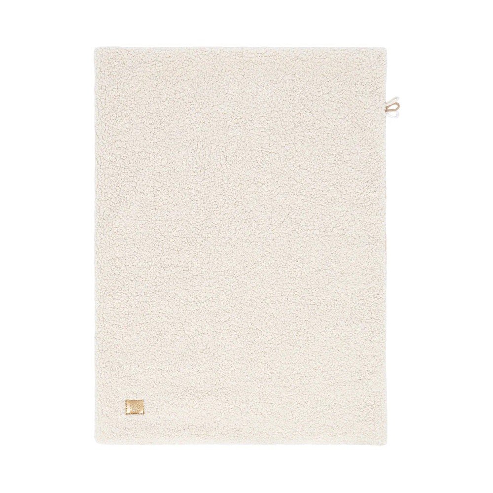 Krémszínű sherpa gyerek takaró 100x77 cm – Meowbaby