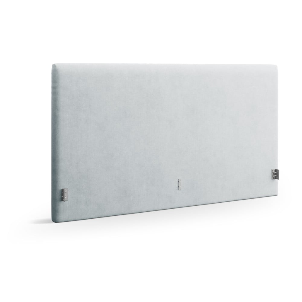 Világosszürke kárpitozott ágytámla 150