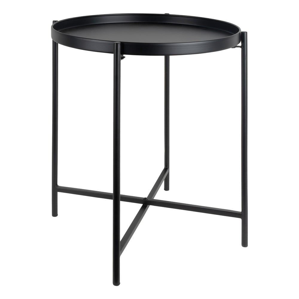 Fém kerek tárolóasztal ø 40 cm Meseta  – Leitmotiv