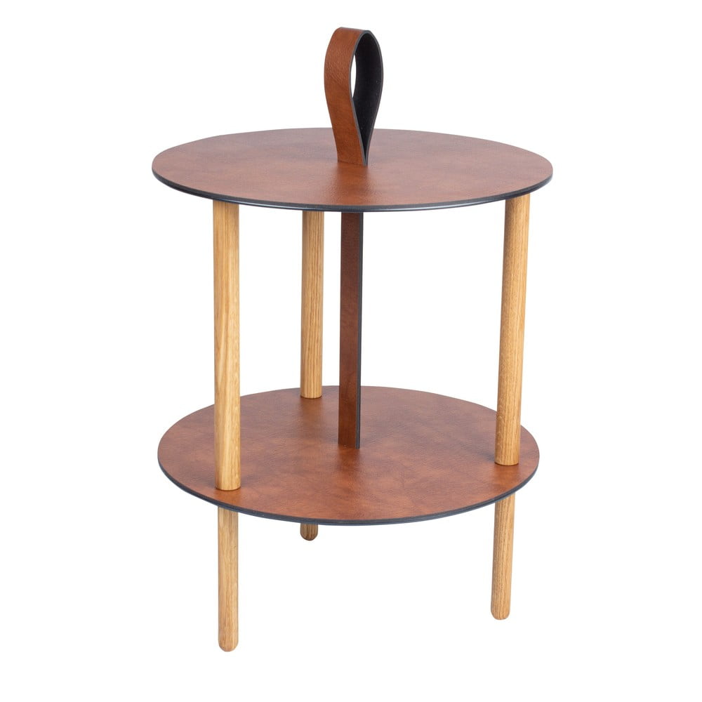 Kerek tárolóasztal ø 38 cm Strap S Bull – LIND DNA