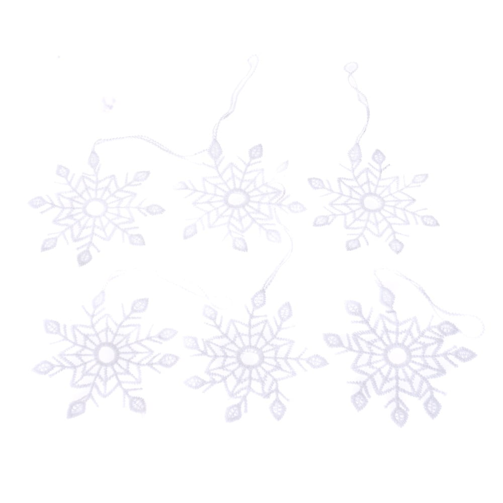 Textil karácsonyfadísz készlet 6 db-os ø 7 cm Knit – Dakls